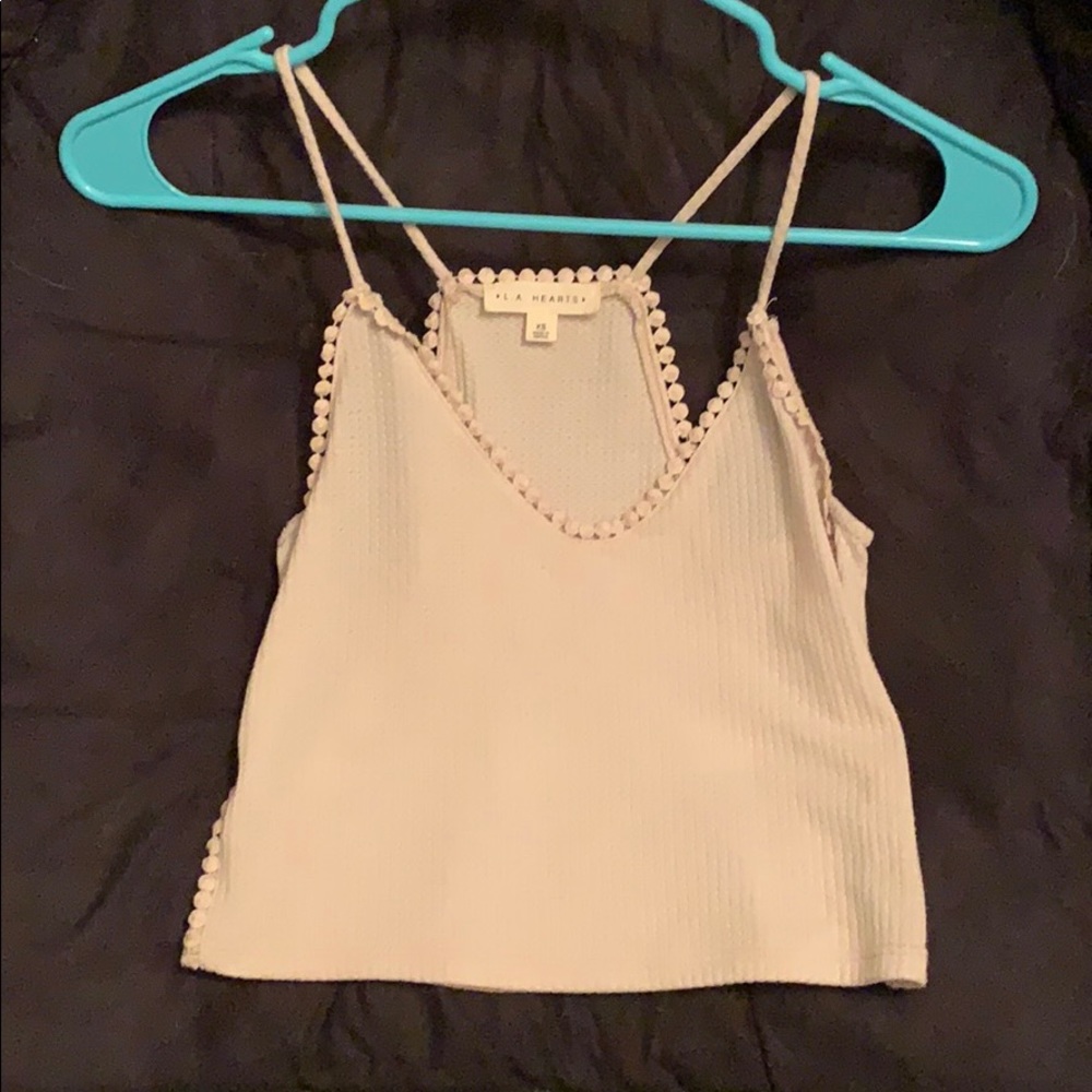PacSun cream tank top